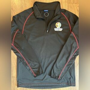 copa american 1/4 zip pullover medium 2021 EUC Peru soccer
